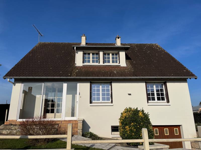 A louer : Maison individuelle de 83m² hab. avec 2 chambres - Centre de La Mailleraye sur Seine